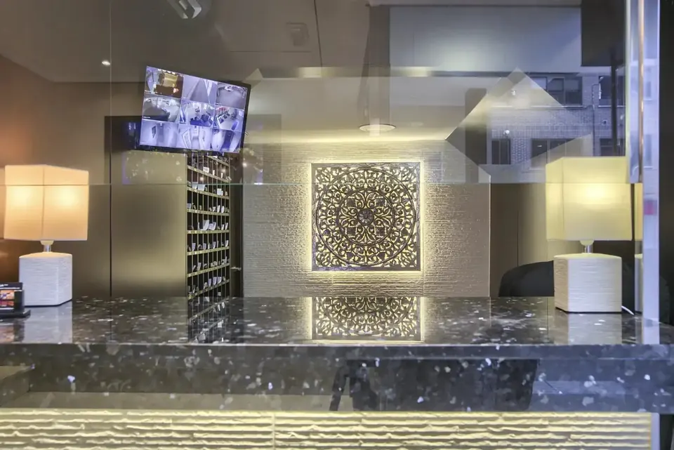 Recepción del Hotel Castilla Fuenlabrada
