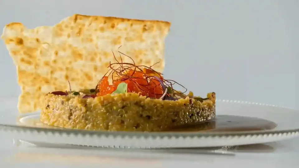 Plato del restaurante Atelier de Goceco