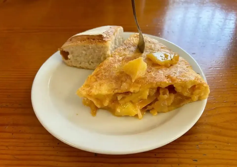 Tortilla de patatas del restaurante J.L. 2.0